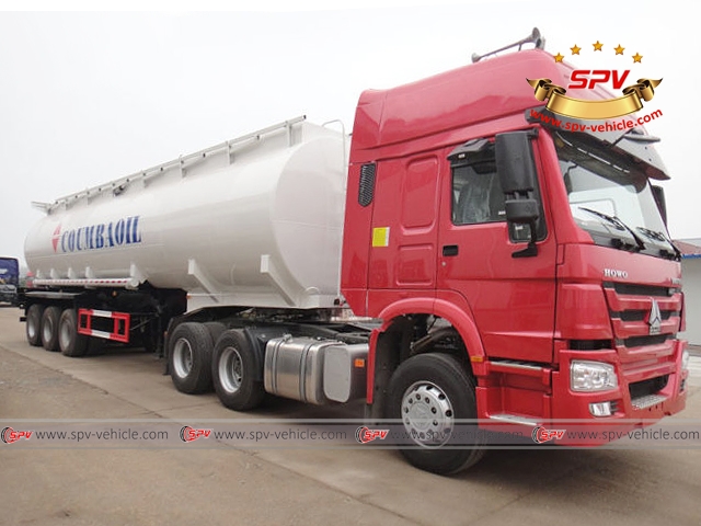 2 units of Fuel Tank Semi-trailer with Sinotruk Tractor Head
